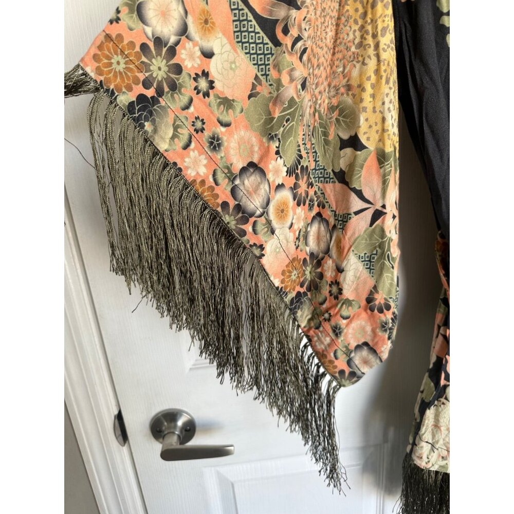 Free People Spell & the Gypsy Collective Small Willow Tassell Dress Fringe Boho - Picture 7 of 10
